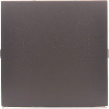 vypínač Kryt 1 násobný, Simon 54 DKW1/46, hnědá metalizovaná