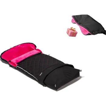 Fusak Fusak EMITEX Combi Premium kostka + Rukávník ZDARMA, černý-fuchsie + Rukávník ZDARMA