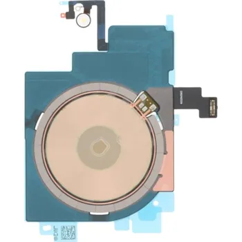 Náhradní cívka k bezdrátovému nabíjení s NFC čipem, bleskem a mikrofonem pro iPhone 16 - černá