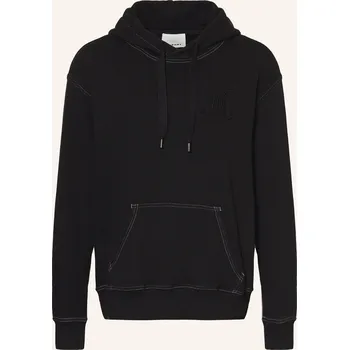 Pánská mikina Isabel Marant Pánská Mikina S Kapucí Matte, černá, XL