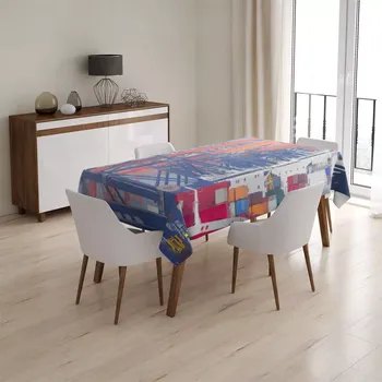 ubrus Sablio Ubrus Lodě v přístavu - 145x240 cm