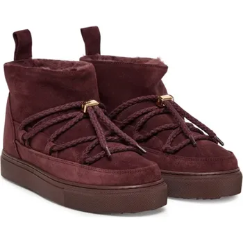 Dámské válenky INUIKII dámské válenky kožené vínové | CLASSIC LOW BORDEAUX Velikost: 40