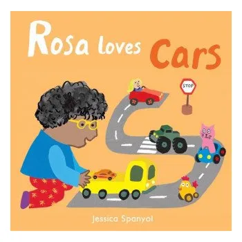 Pohádka Rosa Loves Cars (Yanitzia Canetti)(Leporelo)