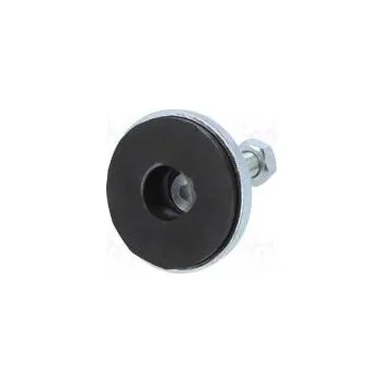 Nábytkové kování Nožka s trnem pevné Prům.zákl.desky 55mm M10 ocel