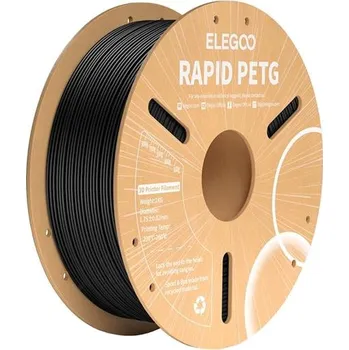 3D tisk Filament ELEGOO Rapid PETG - 1kg černý