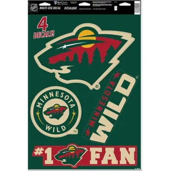 Puk WinCraft Samolepky Multi Minnesota Wild 1044386