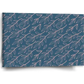 Obraz Sablio Obraz Růžové malované lístky - 60x40 cm