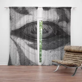 Závěs Sablio Závěs Oko zebry: 2ks 140x250cm