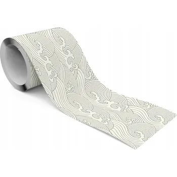 Fototapeta Samolepicí Ozdobný pásek Bordura Japonská VLNA Oceán Abstrakce