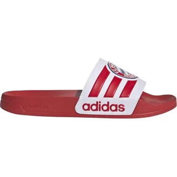 Pánské pantofle Pánské pantofle adidas FC BAYERN ADILETTE SHOWER 9 Červená, Bílá