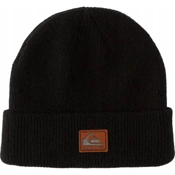 Čepice Quiksilver zimní čepice beanie černá, univerzální velikost