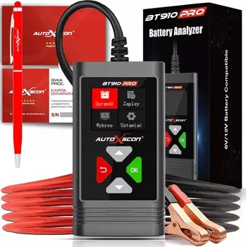 AUTOXSCAN - BT910PRO Testování Tester baterií