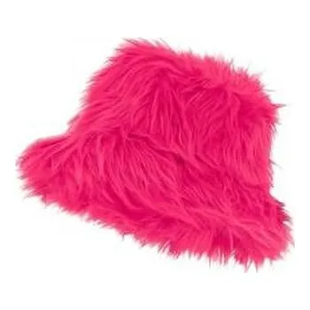 Kapelusz futrzany różowy