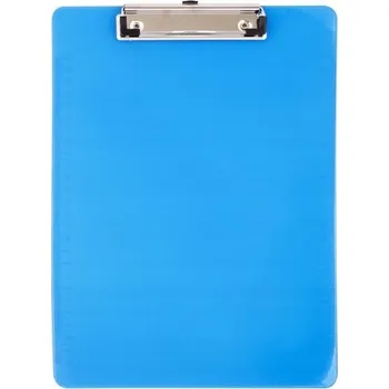 DESKA D.RECT S KLIPEM A4 PLASTOVÁ TRANSPARENTNÍ