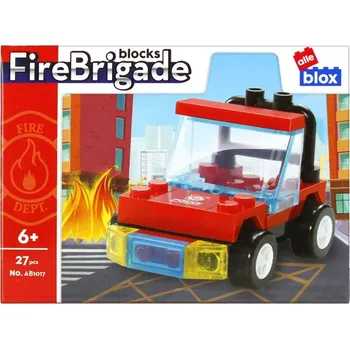 ostatní stavebnice Stavebnice Hasiči Hasičské auto 27 dílků