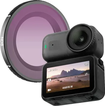 Příslušenství pro videokameru ND8 Šedý Neutrální Ochranný Filtr pro Sportovní Kameru DJI OSMO NANO