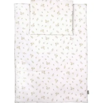 Povlečení Povlečení s výplní 120 x 90 cm bavlna bílé