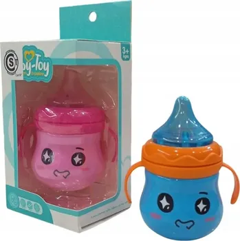 HUDBAČKA HRAČKA PRO MIMINKA - CHRASTÍTKO LAHEV SE SVĚTLEM A ZVUKEM