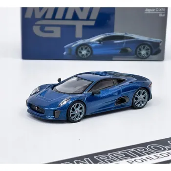 autíčko JAGUAR C-X75 BLUE 2024 -1:64 - Mini GT
