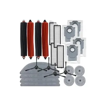 Sada příslušenství pro robotický vysavač Kartáče a HEPA filtry pro vysavač ROBOROCK S8 MaxV Ultra Black sada mopů a sáčky 24ks