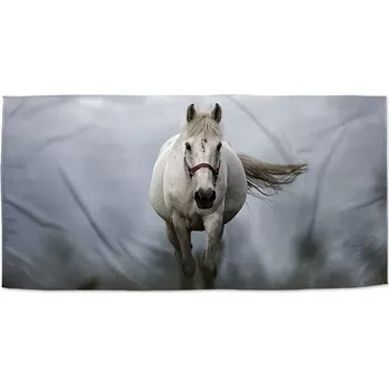 Osuška Sablio Ručník Bílý kůň 3 - 50x100 cm