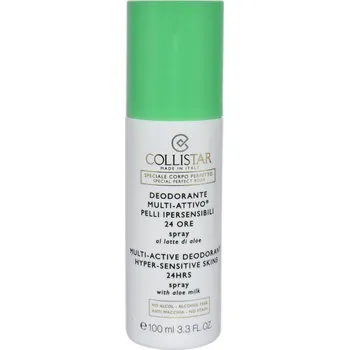 Collistar Dezodorant Multi-Attivo Pelli Impersensibili aktivní deodorant pro citlivou pokožku 100ml DEO