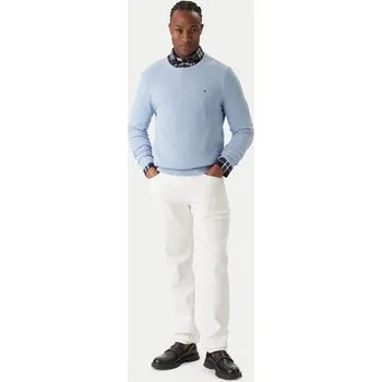 Pánský svetr Tommy Hilfiger Svetr Essential MW0MW36347 Světle modrá Regular Fit XXL