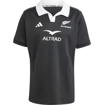 adidas All Blacks Rugby Aeroready Short Sleeve Jersey 2024 Adults Black 2XL