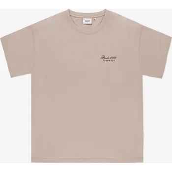 Pánská móda Pánské tričko Prosto Team béžové L