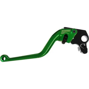Spojková páčka ACCOSSATO ESC012 fixed CNC machined aluminium, green ESC012G-L