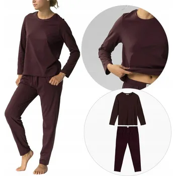 Dámské pyžamo Dámské pyžamo Atlantic NLP-479 burgundowa S