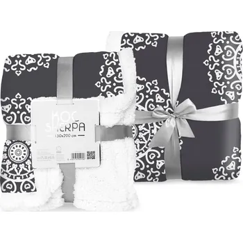 Prostěradlo Přehoz na Postel 150x200 Mikrovlákno Oboustranný Sherpa