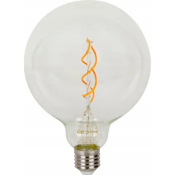 Žárovka LED žárovka E27 4W 230lm FILAMENT G125 KOULE RETRO VINTAGE STMÍVATELNÁ 1800K