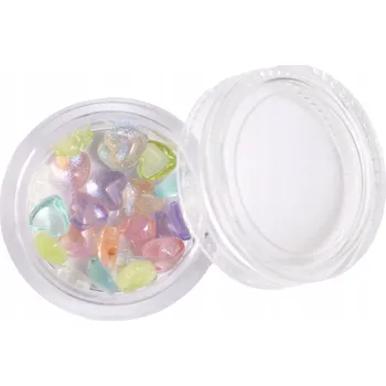 Přípravek na nehty HI HYBRID 3D ozdoby na nehty Srdíčka #904 Heartbreaker