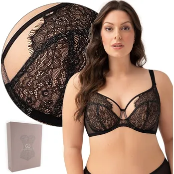 Podprsenka Gorsenia podprsenka s měkkými košíčky černá velikost 75D