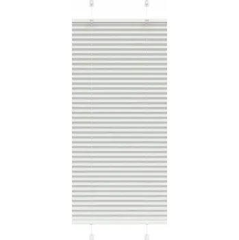 Roleta Roleta plisé světle šedá 65x100 cm Šířka látky 64,4 cm