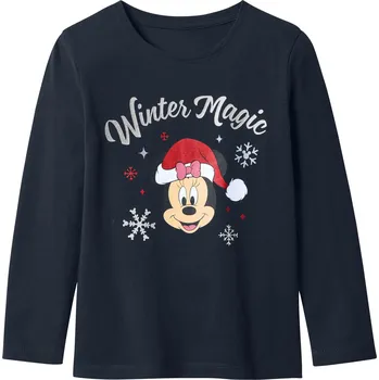 Dívčí tričko Dívčí triko s dlouhými rukávy (Minnie Mouse, 98/104)