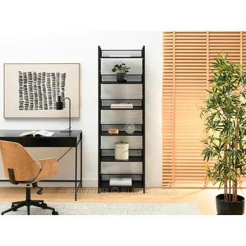 regál Policový regál JANKO - černý