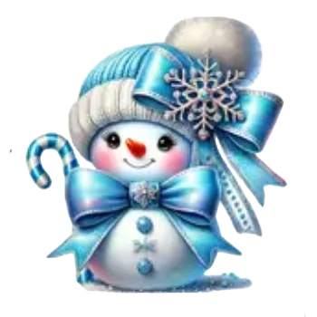 Nášivka Nažehlovací obrázek - veselý sněhulák III (8,5 x 9,0 cm)