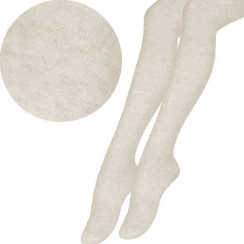 Dětské bavlna punčocháče Moraj béžové velikosti 104