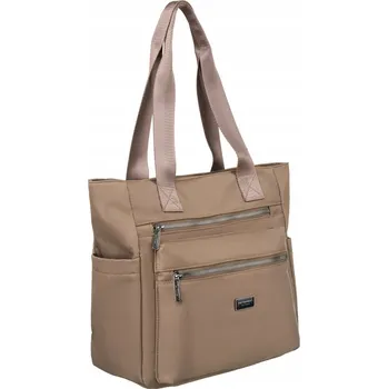 Kabelka Peterson shopper kabelka nylonová béžová