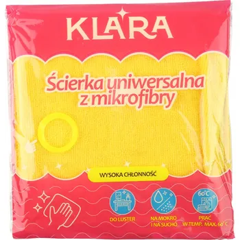 Utěrka UTĚRKA KLARA UNIVERZÁLNÍ MIKROVLÁKNO SAVÁ KUCHYNĚ KOUPELNA BEZ ŠMOUH