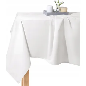 Prostěradlo OBRUS OGRODOWY PLAMOODPORNY VODĚODOLNÝ TERASA BALKON VENKOVNÍ 140X200 BÍLÝ