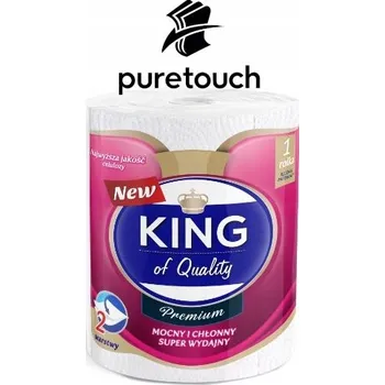 Papírový ručník Papírové utěrky celulóza King v balení 1 ks bílé