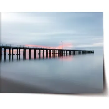 Plakát Sablio Plakát Molo s červánky - 90x60 cm