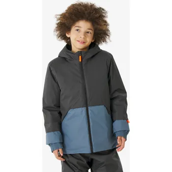 WEDZE Dětská lyžařská bunda hřejivá 5–15 let Ski 100 12 LET MODRÁ|RŮŽOVÁ|ŠEDÁ