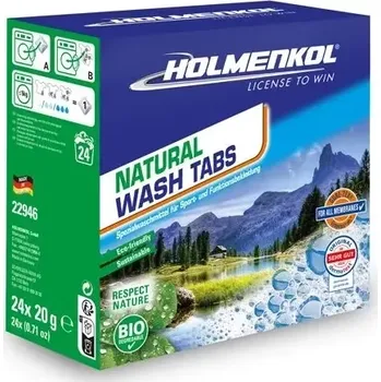 Prací gel Prací prostředek HOLMENKOL Natural Wash 24 tablet