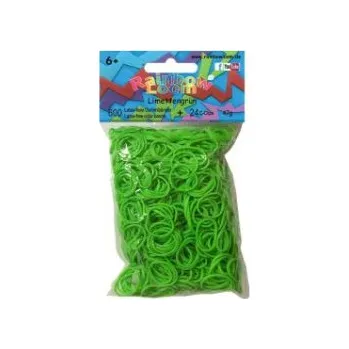 kreativní sada Rainbow Loom® Gummibänder Grün (Hračka)