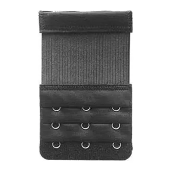 Podprsenka Syvela 8230 černé přídavné zapínání k podprsence