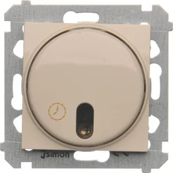 vypínač Vypínač s opožděným vypnutím s relé, Simon 54 DWC10P.01/41, krémová